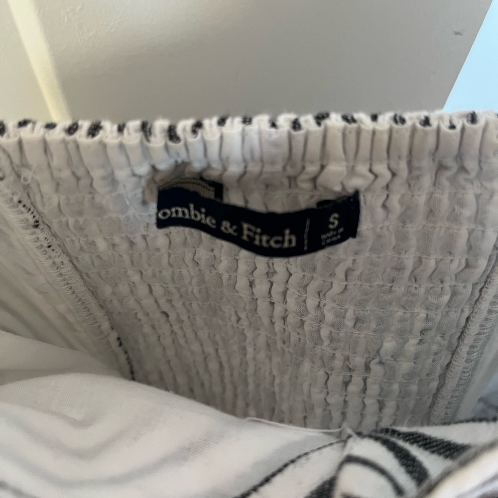 Abercrombie & Fitch Linen-Blend Button Front Maxi Dress Spaghetti Strap dress - Picture 5 of 6